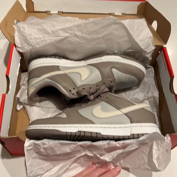 Nike Dunk Low Moon Fossil Size 8W | 6.5M FD0792-001 Authentic NIB read - Picture 11 of 16